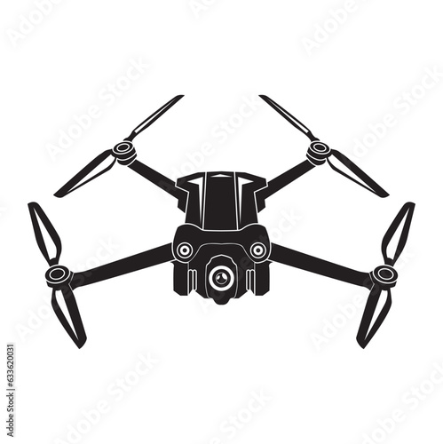 Drone vector template
