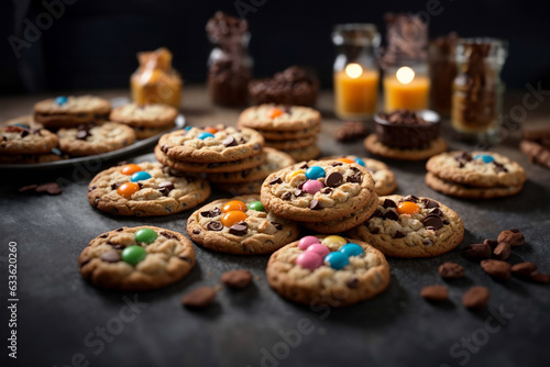 Candy-Coated Chocolate Biscuits