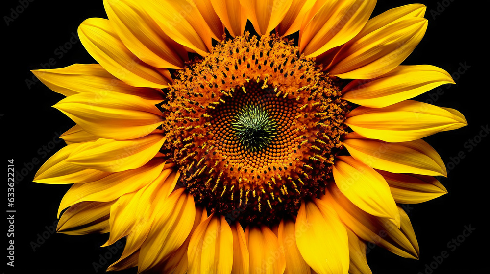 Obraz premium sunflower close up