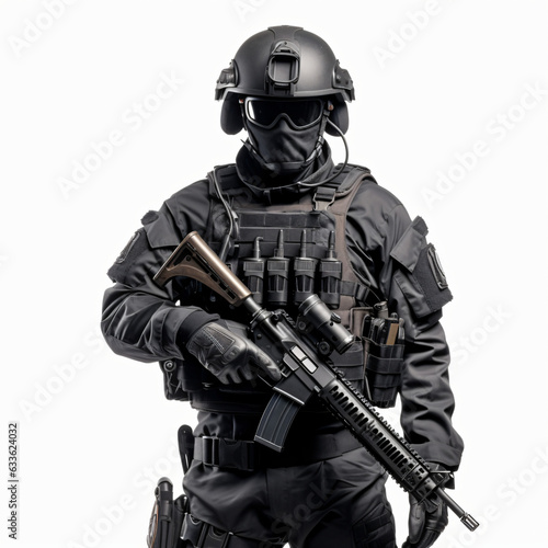 Spec ops police officer swat