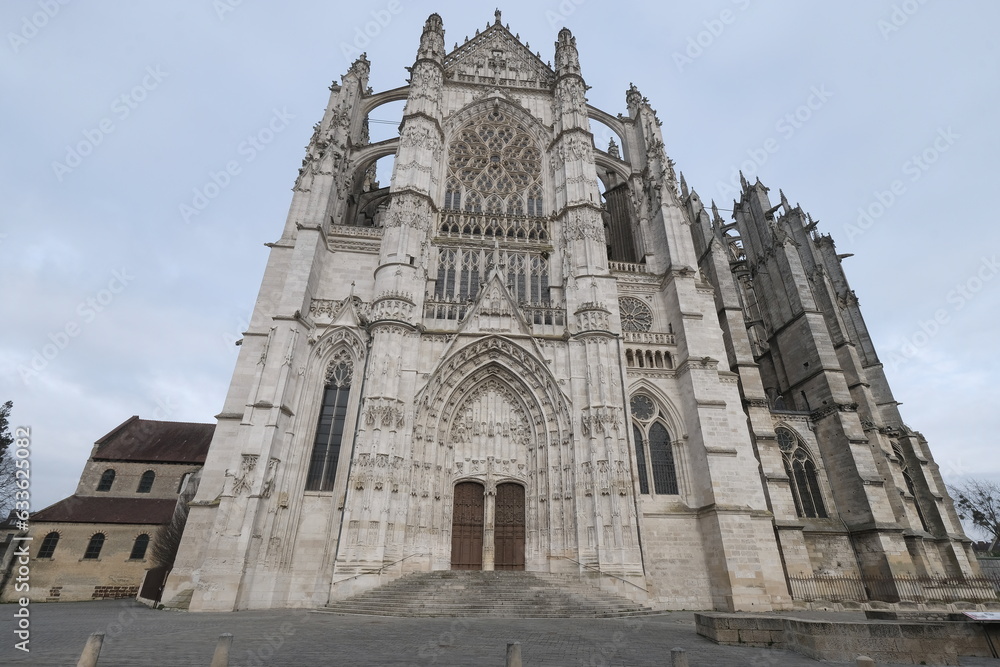 Saint Pierre Cathedral, Beauvais. Gothic architecture.