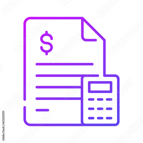 Check this beautifully design icon of insurance policy in trendy style