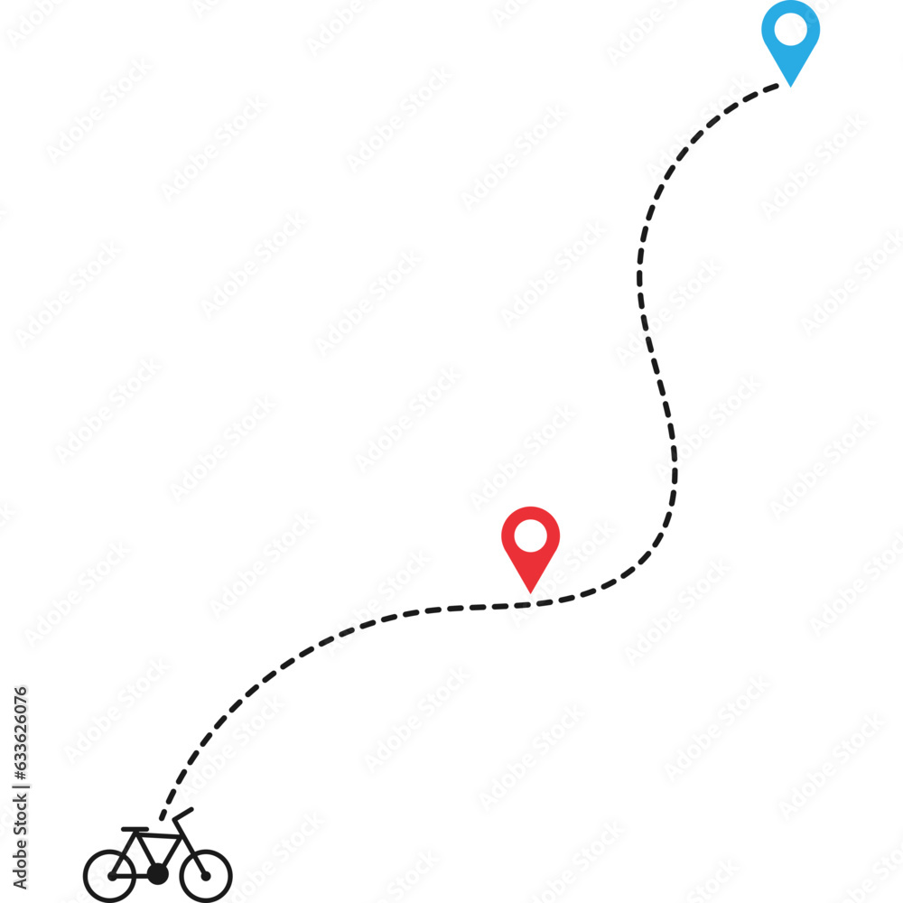 Bike Travel Route Bike Travel Route
