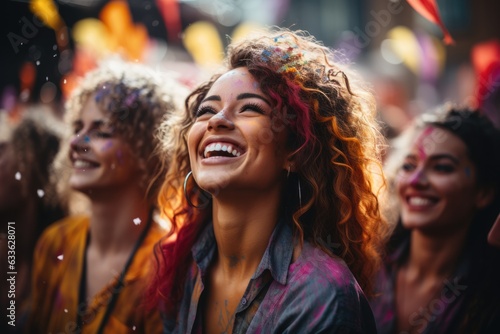 LGBT Passionate Girls celebrating their freedom of love - Stock photography concepts