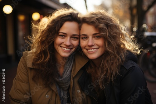 LGBT - Two young women in love hugging eachother - Stock photography concepts
