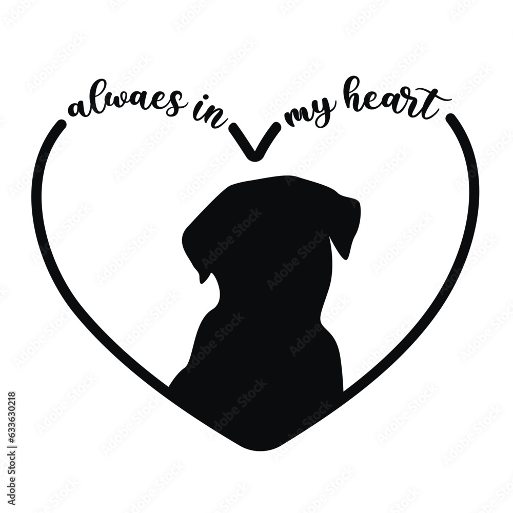 Dog mom hand drawn calligraphy. Animal rescue and care motivational ...