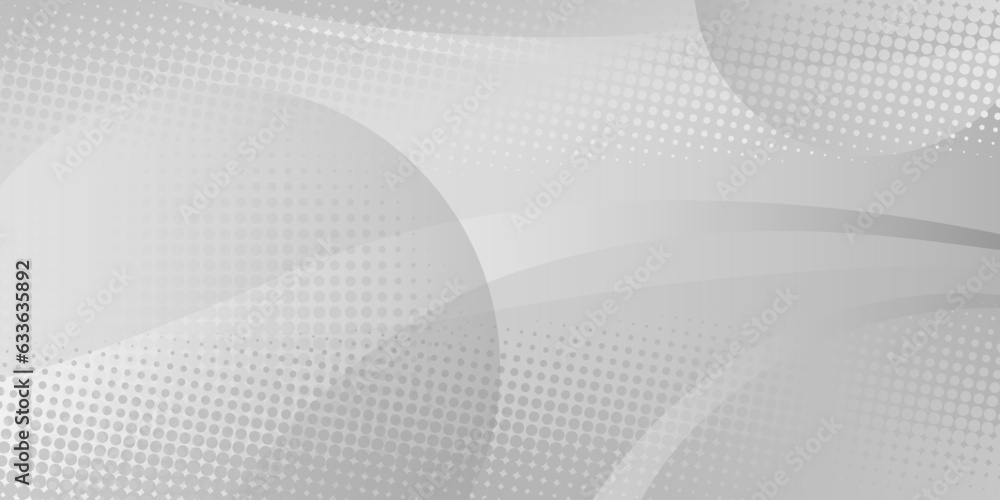 Abstract pattern grey background with circles and halftone dots. Abstract pattern grey background with circles and halftone dots.