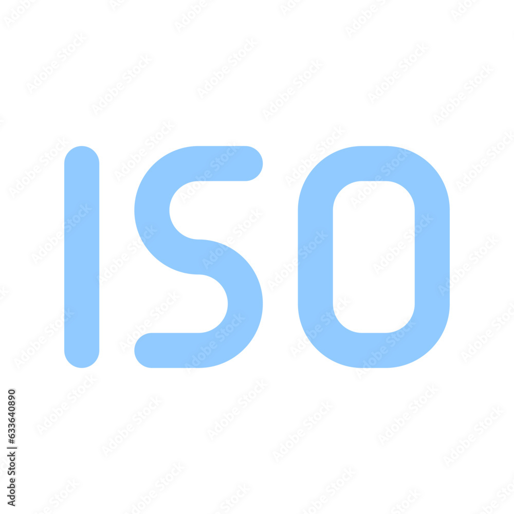iso flat icon