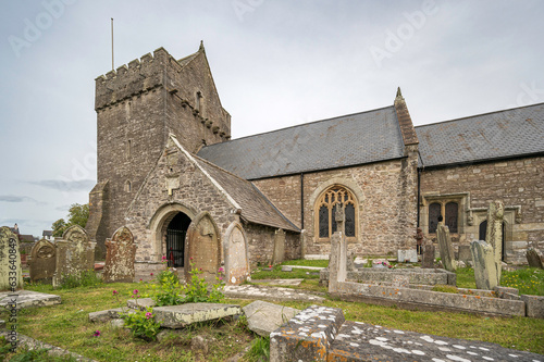 Newton Church, just outside Porthcawl, south Wales.  photo