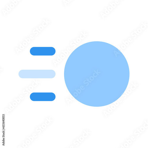 fast flat icon