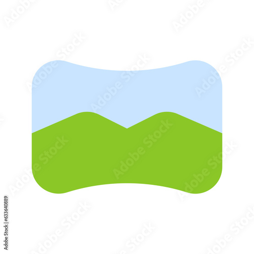 panorama flat icon
