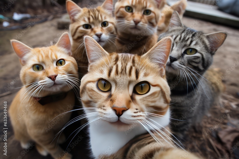 Cat, Cats, kitten, Generative AI. Cat, Cats, kitten, Generative AI.