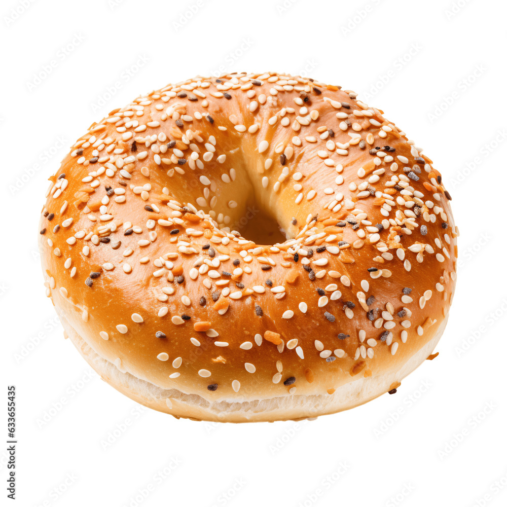 Bagel isolated on transparent background Bagel isolated on transparent background