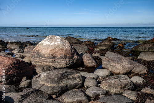 rocks and sea