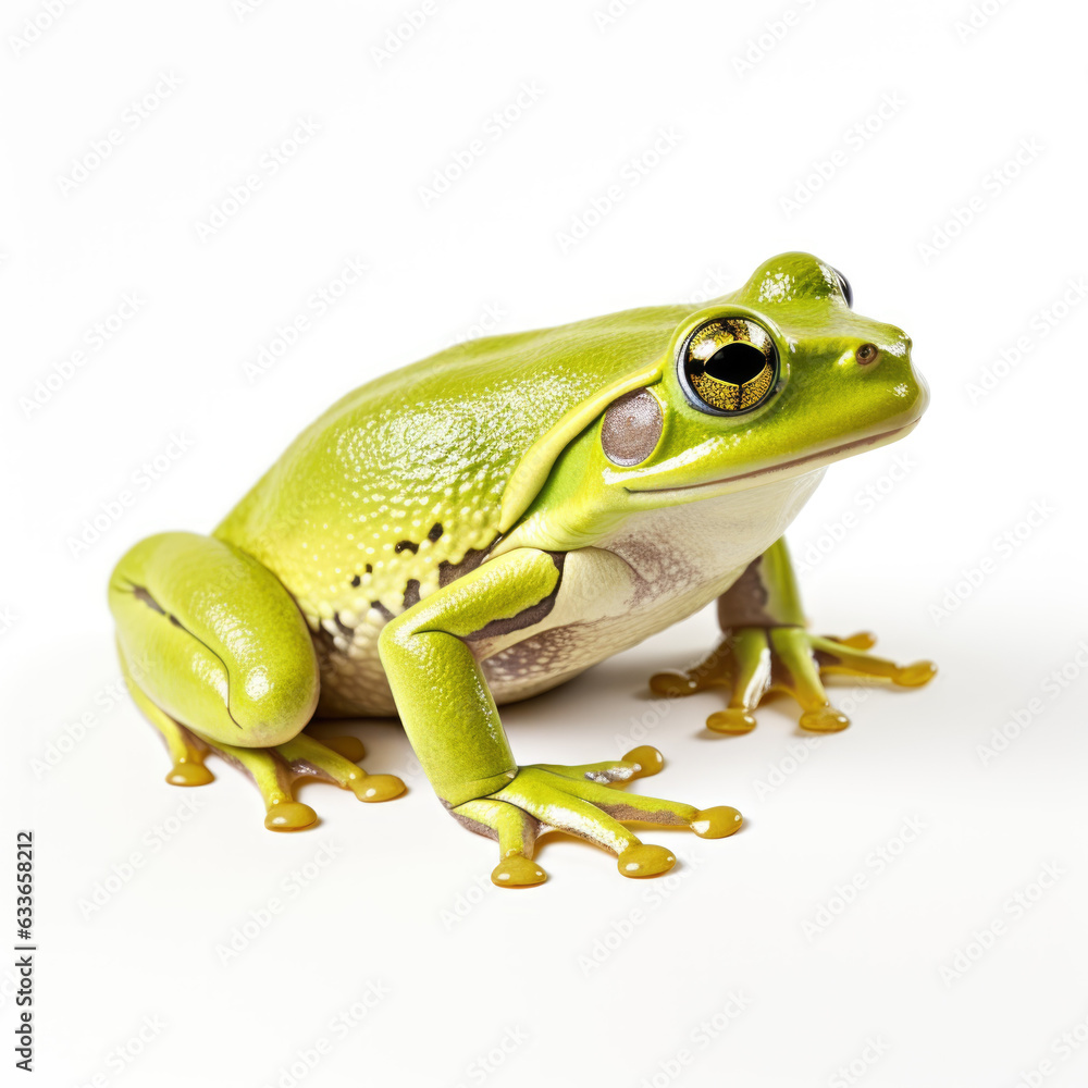 frog, white background frog, white background