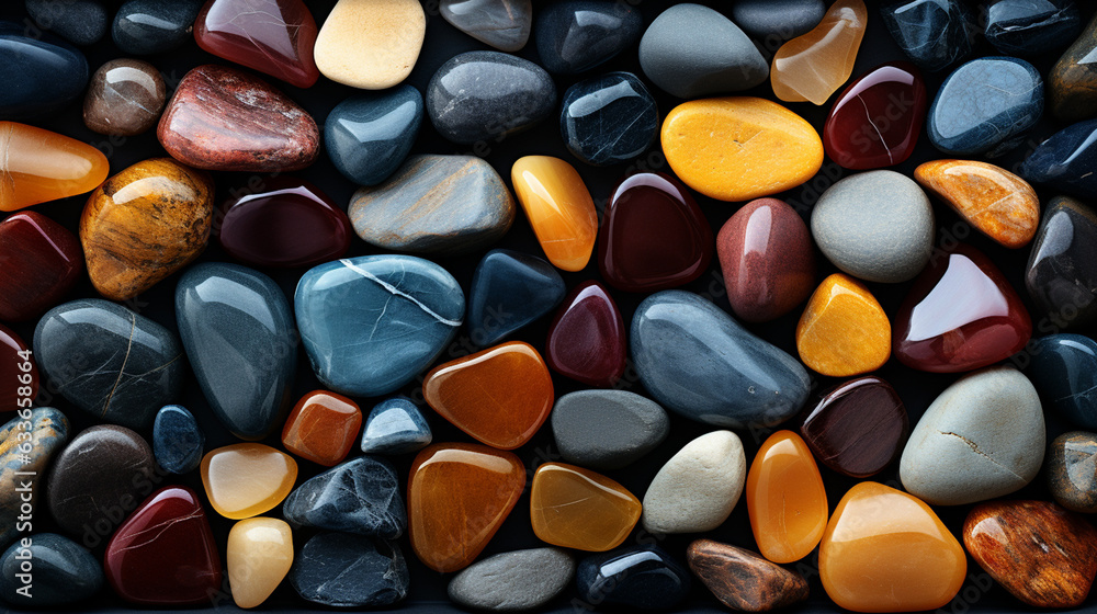 Colorful stone background. Generative Ai Colorful stone background. Generative Ai