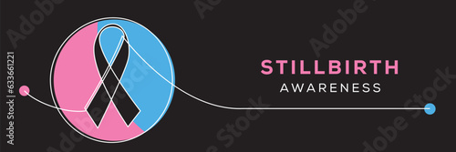 Stillbirth awareness, banner design.