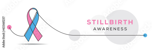 Stillbirth awareness, banner design.