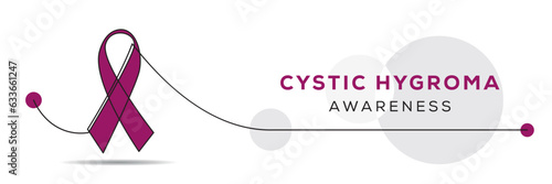 Cystic Hygroma awareness, banner design.