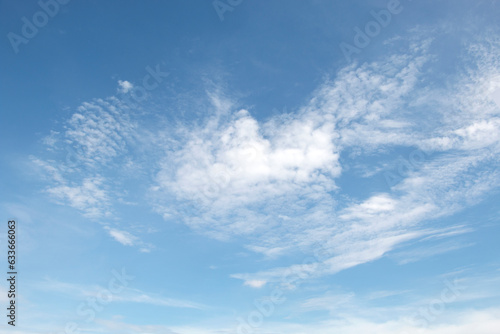 blue sky cloud white background. Air clouds in the blue sky.