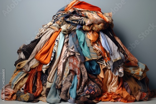 clothes folded in various creative patterns