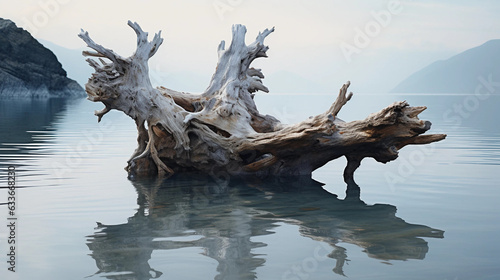 tree in the water © M