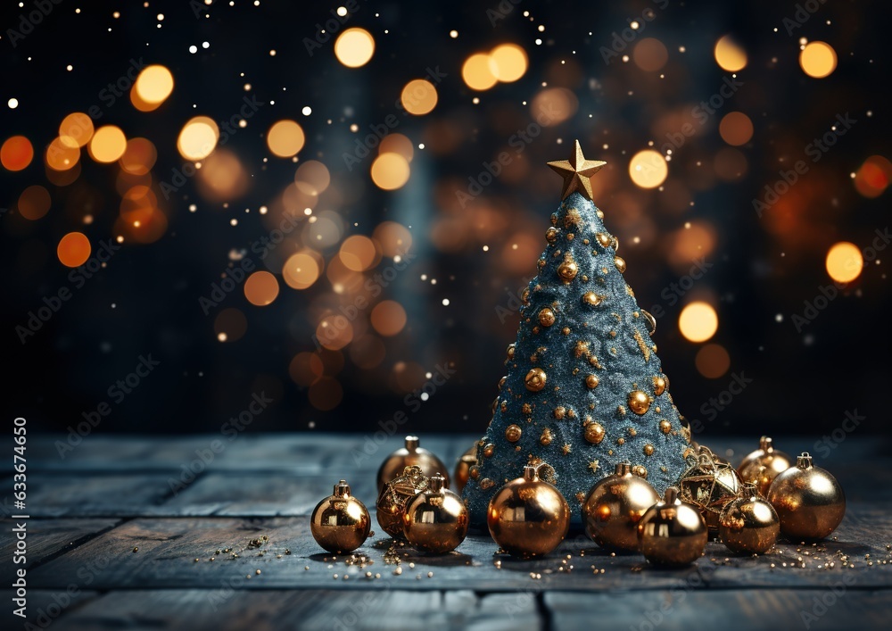 Enchanting Winter Christmas Backdrop.A captivating display of nature's wonder in festive splendor. Generative Ai. Enchanting Winter Christmas Backdrop.A captivating display of nature's wonder in festive splendor. Generative Ai.