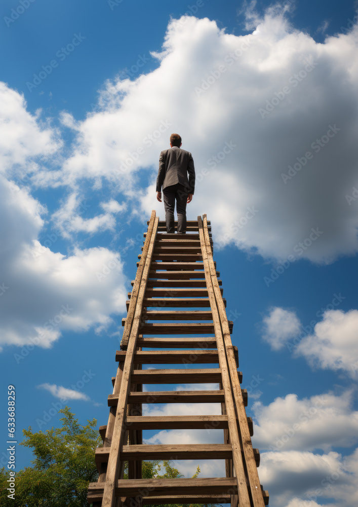 Stairway to the Heavens: Ethereal Steps Rising to the Sky. Stairway to the Heavens: Ethereal Steps Rising to the Sky.