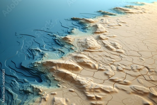 3D Topographic Map
