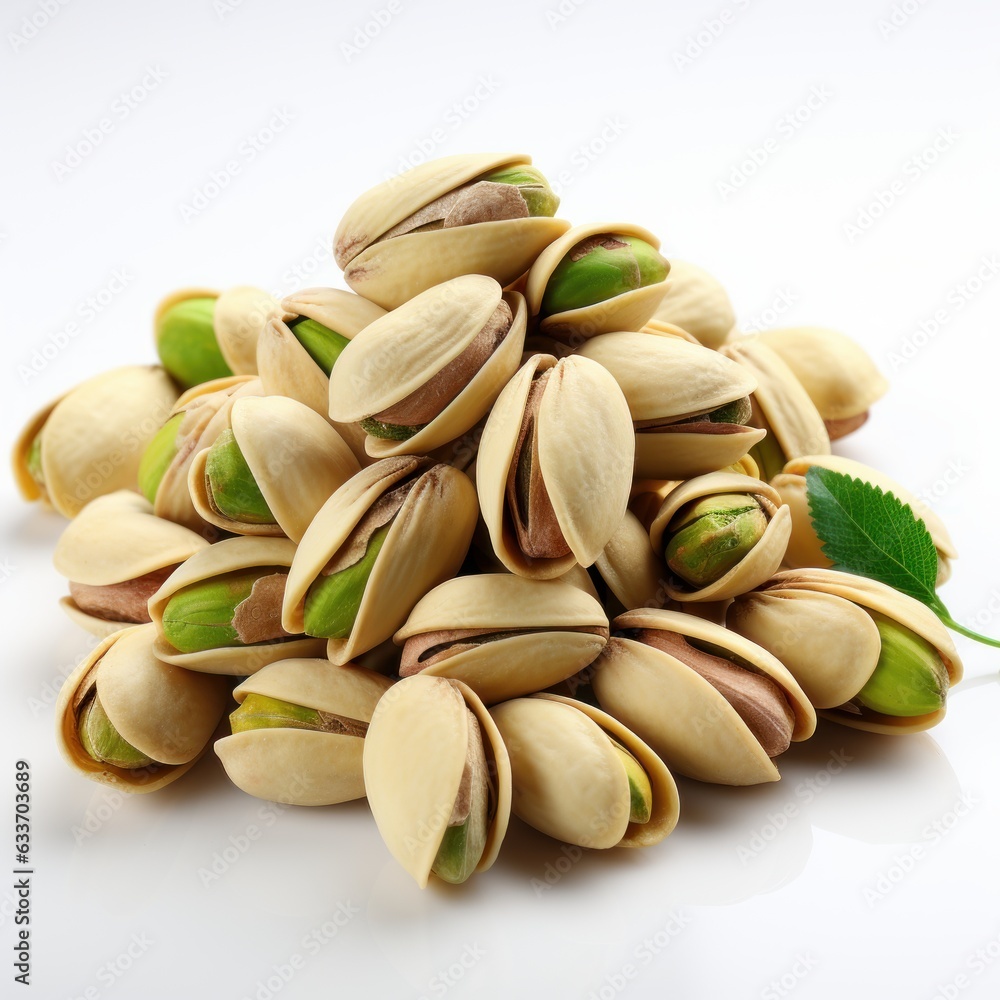 a group of natural pistachios. Healthy living and cardiovascular health concept a group of natural pistachios. Healthy living and cardiovascular health concept