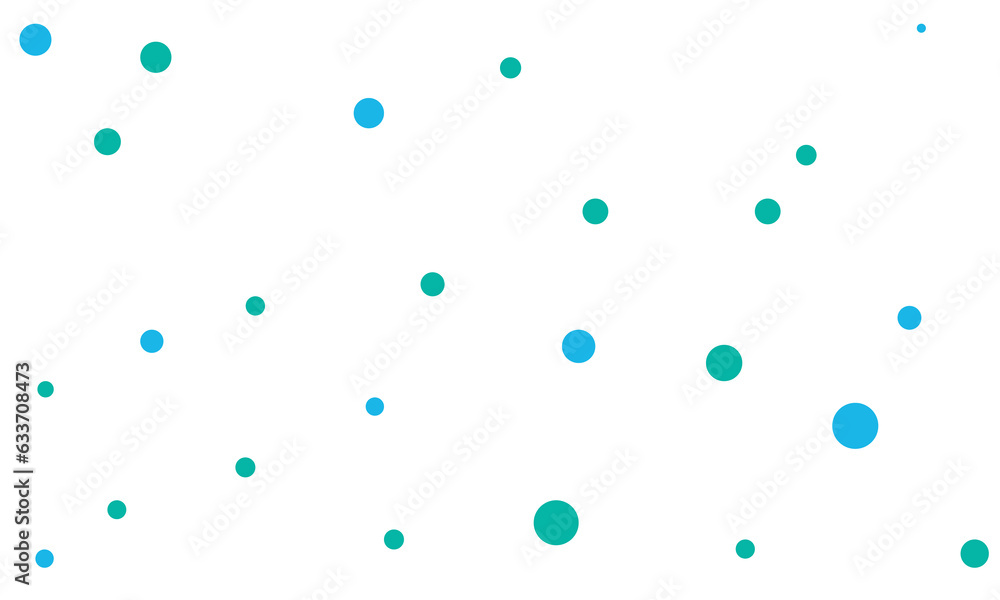 coloured dots vector art background
