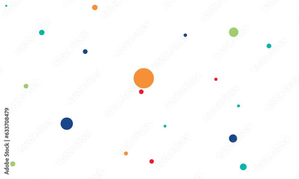 dot pattern vector background colorful