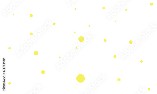 yellow color dot vector background