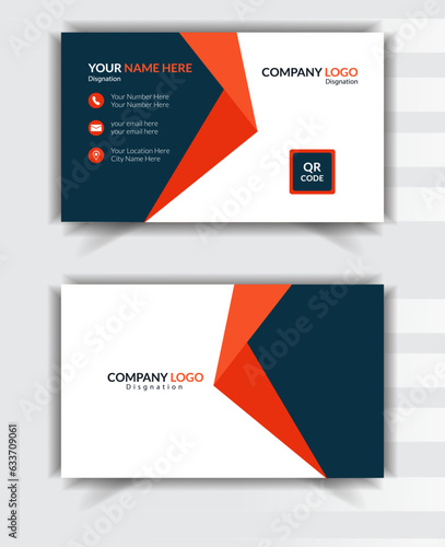 Modern business template Business Card Design new Business card Design