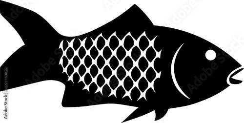 Asian Carp fish icon 2