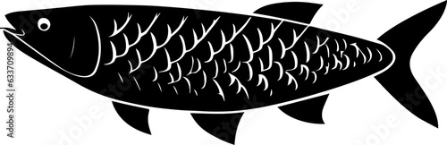 Asian Arowana fish icon