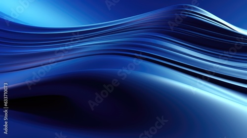 3D Abstract Blue Background