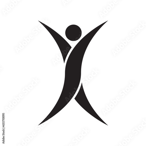 people graduation logo desgin vector illustration isolated on white background.