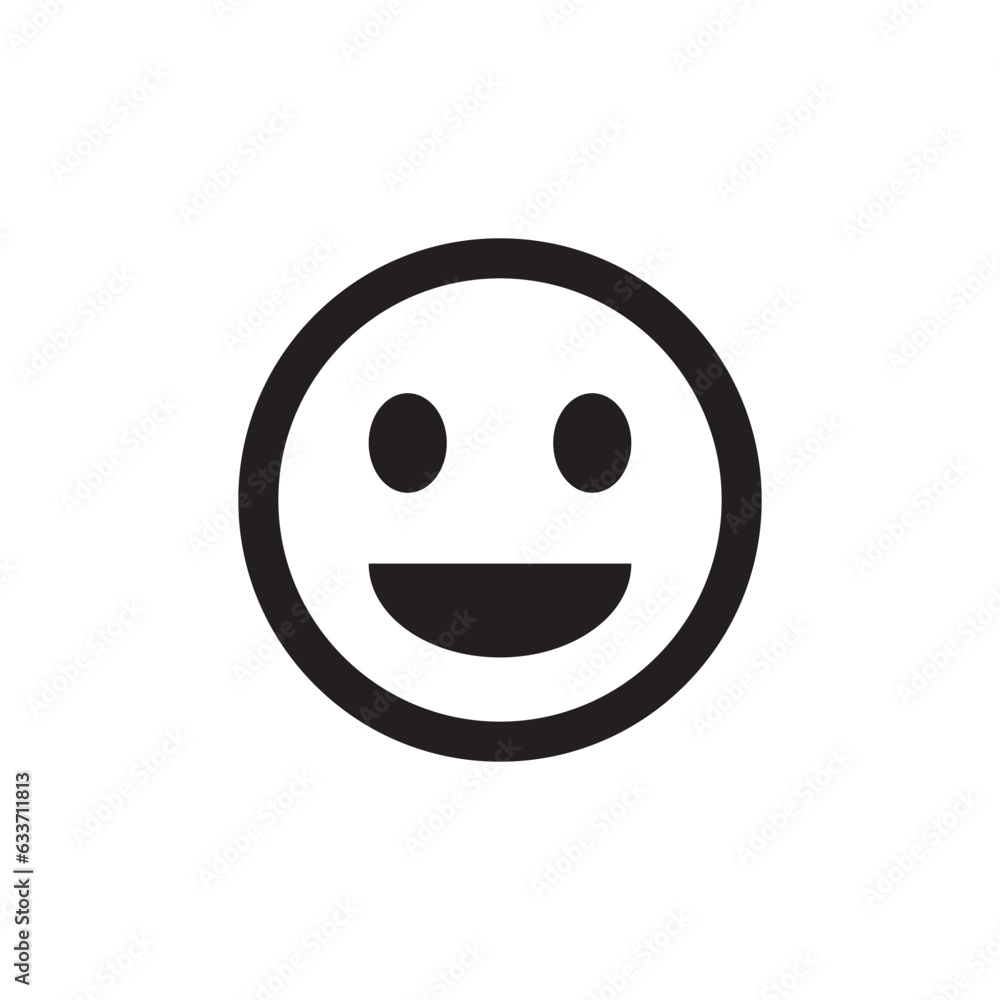 Fototapeta premium emoticon icon 