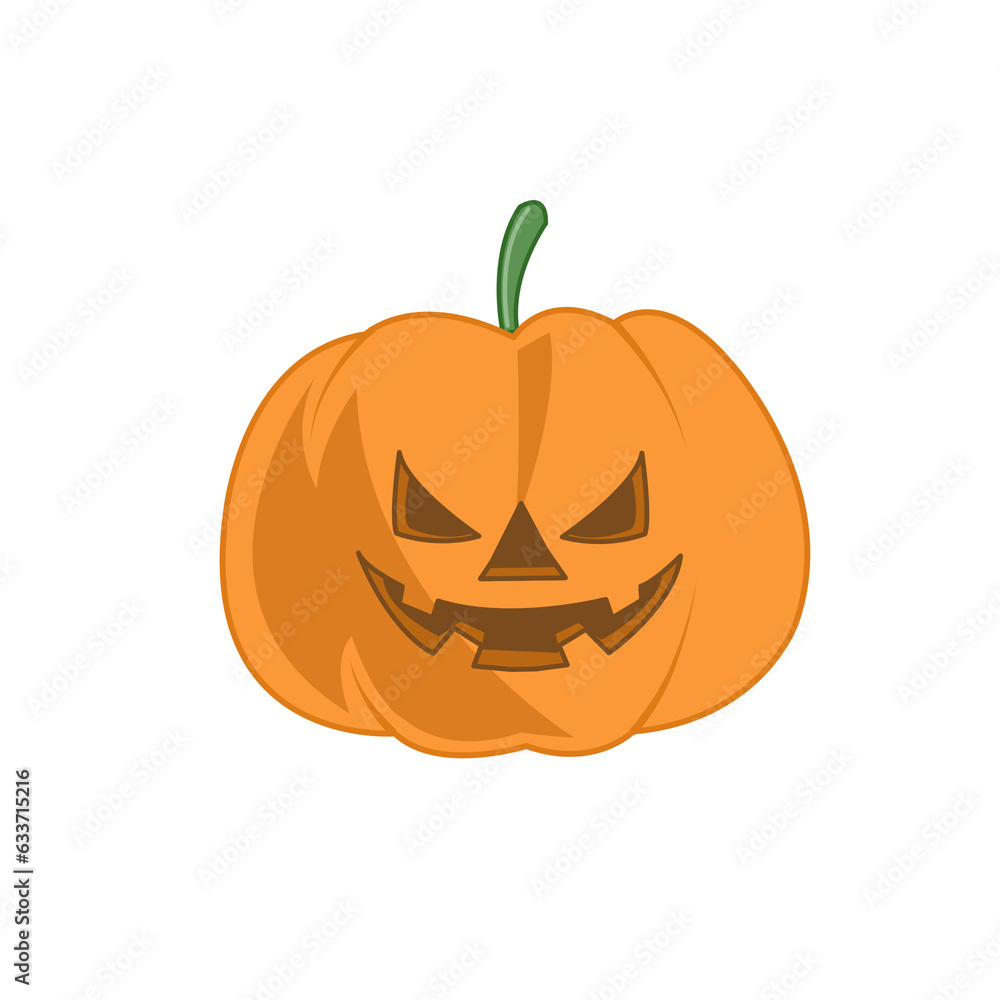 Enchanting Halloween Night Funny Pumpkin Enchanting Halloween Night Funny Pumpkin