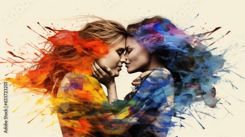 LGBTQ Love and Passion - stock picture