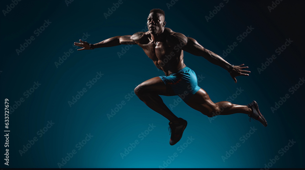 Silhouette of a Person Capturing the Joy of a Jump Silhouette of a Person Capturing the Joy of a Jump