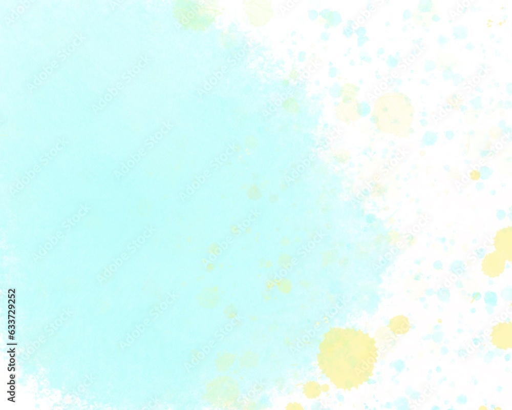 Abstract splashed background in light blue shade