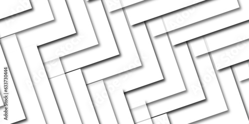 abstract background with slim pattern with greay shadow and background with white geomatriex design white vector wth grey texture and white square with white lines graph and blueprint wth grey shadow
