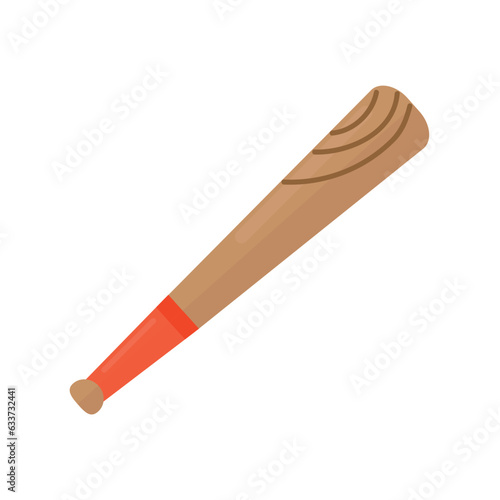Baseball bat icon clipart avatar logotype isolated vector illustration