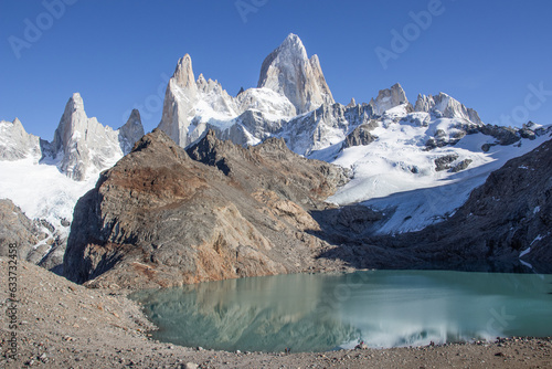 Laguna de los tres - Fitz Roy - Patagonia - Argentina - El Chalten - South America - Autumn
