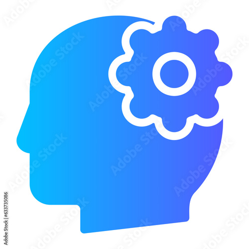 mind gradient icon