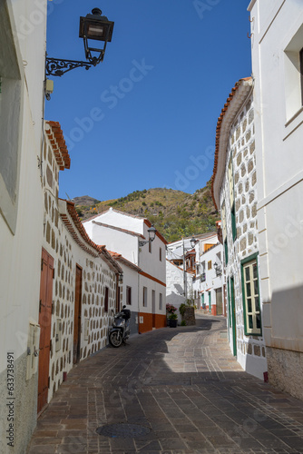 historische Altstadt von Tejeda auf der Insel Gran Canaria