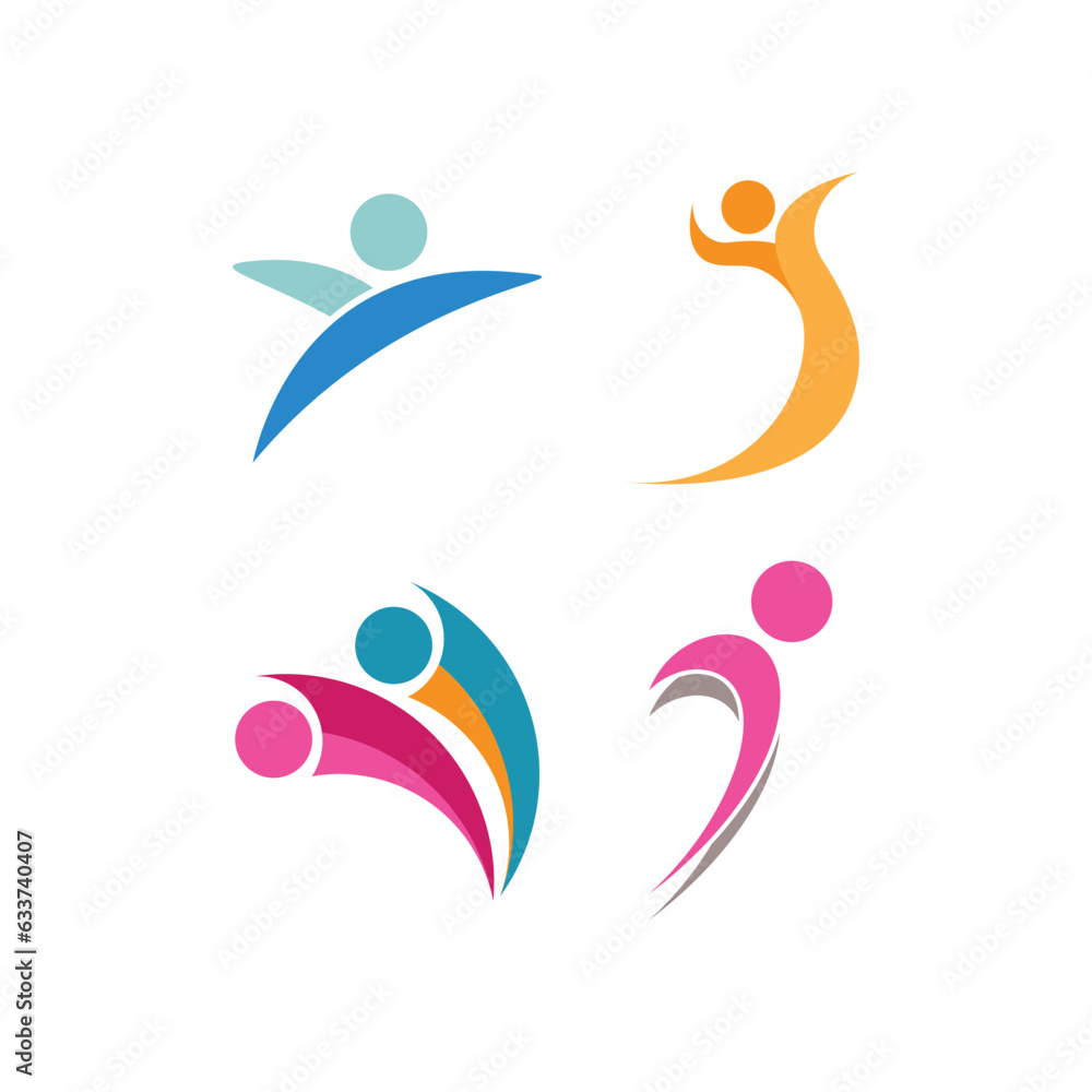 Fototapeta premium Healthy life logo