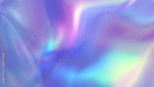 Holographic Iridescent Animated Background